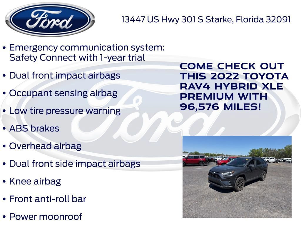 Used 2022 Toyota RAV4 XLE Premium image 25