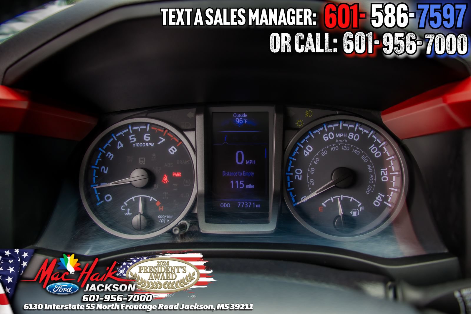 Used 2020 Toyota Tacoma TRD Off-Road w/ Technology Package AWD/4WD image 13