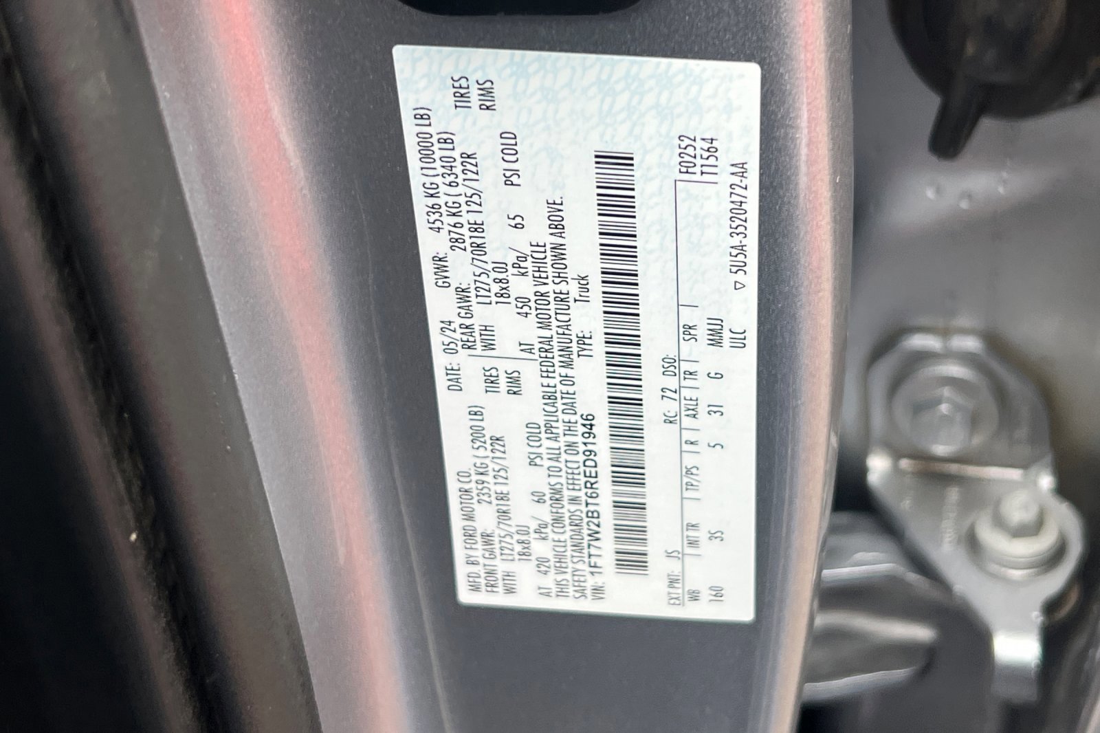 Certified 2024 Ford F250 XLT image 27