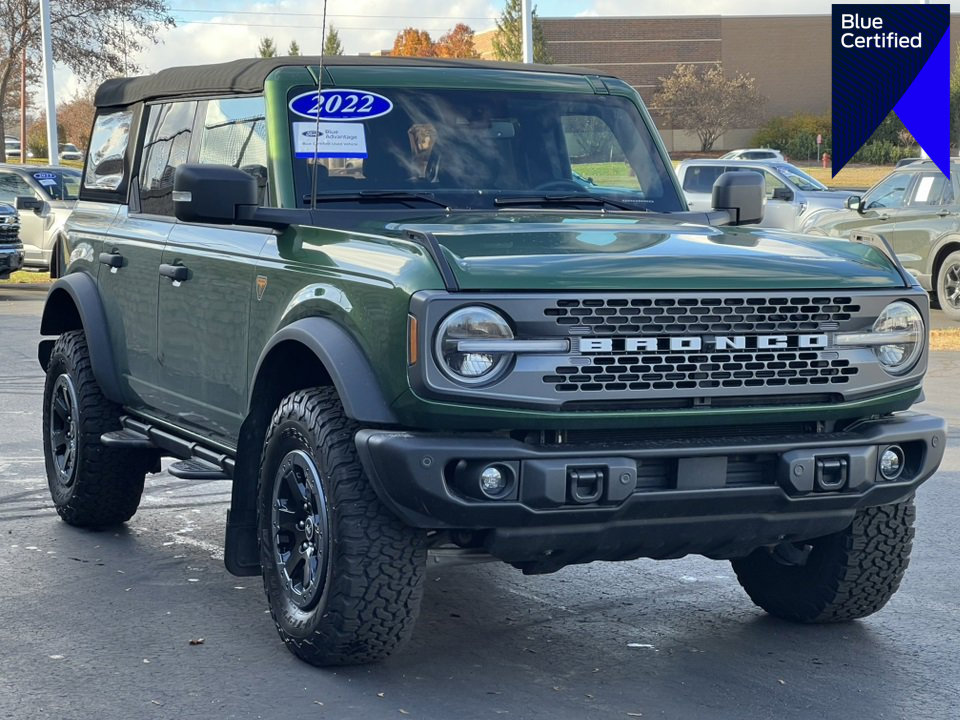 Certified 2022 Ford Bronco Badlands image 1