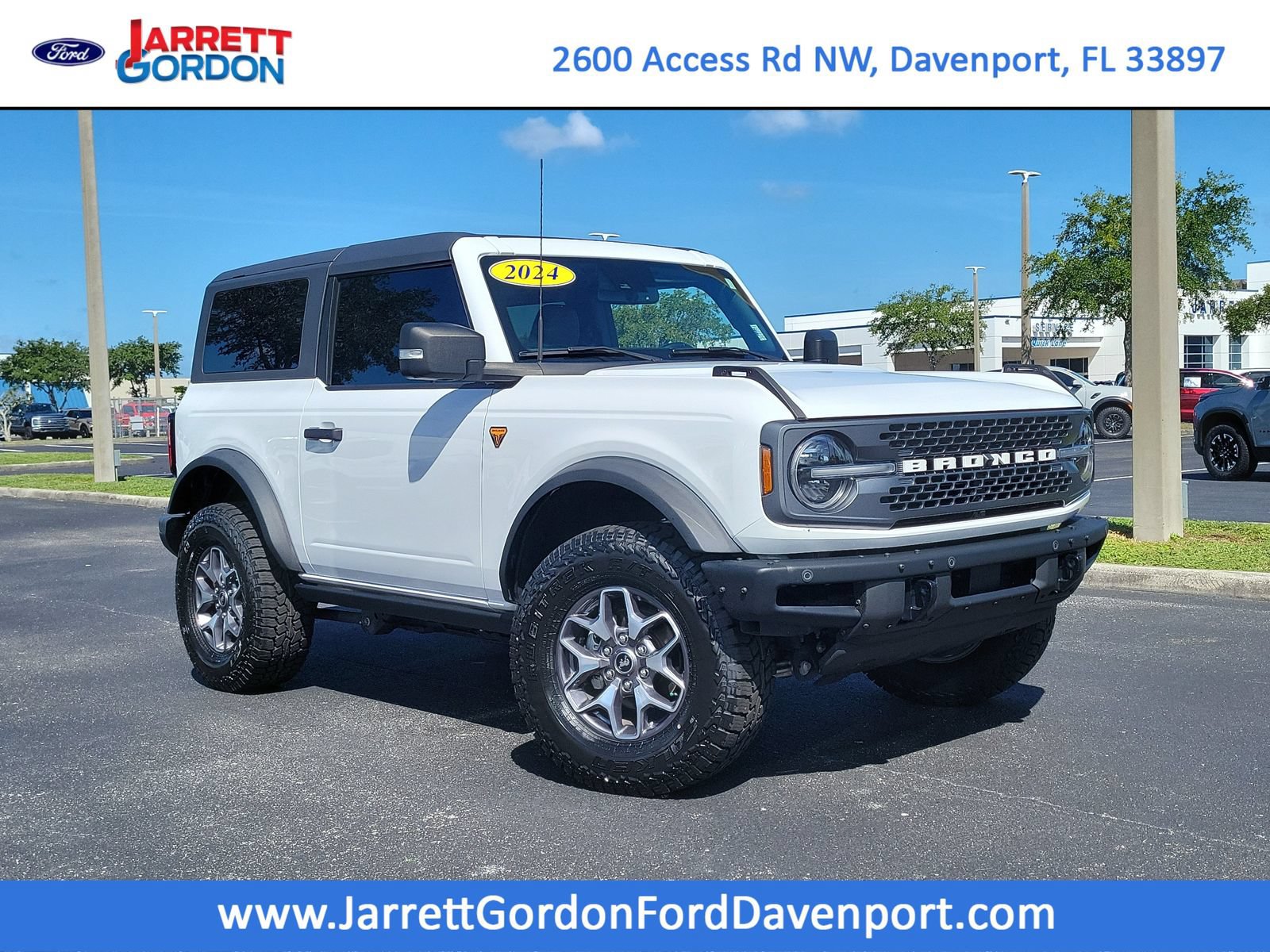 Certified 2024 Ford Bronco Badlands AWD/4WD 360° Tour