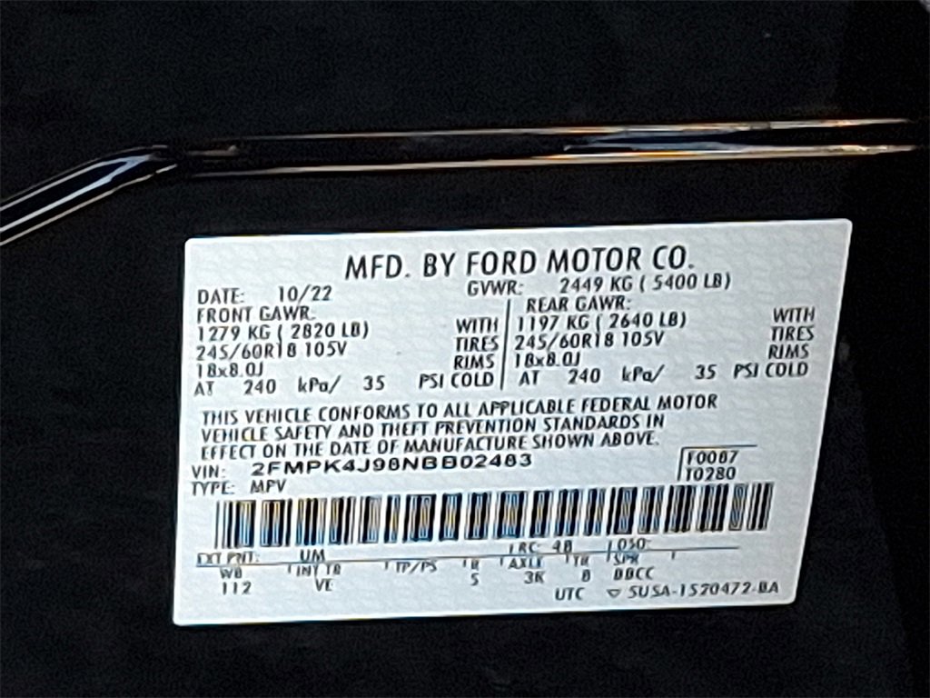 Certified 2022 Ford Edge SEL w/ Convenience Package image 26