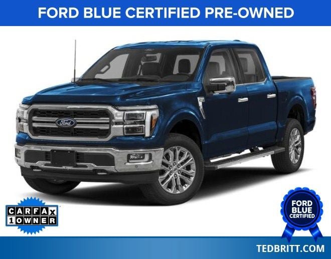 Certified 2024 Ford F150 Lariat w/ Equipment Group 502A High AWD/4WD image 1