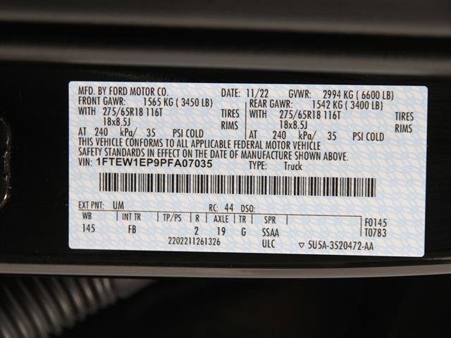 Certified 2023 Ford F150 XLT w/ Equipment Group 302A High image 28