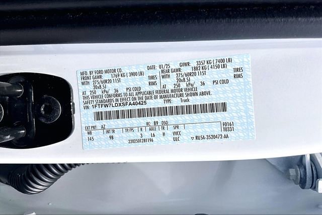 Certified 2025 Ford F150 Platinum AWD/4WD image 32