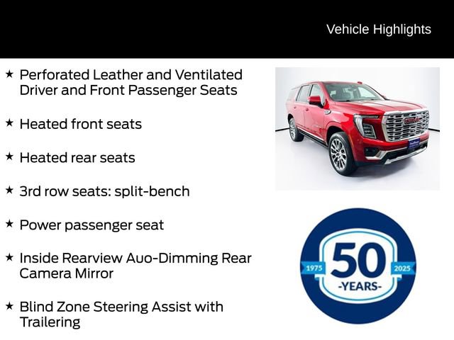 Used 2025 GMC Yukon Denali w/ Denali Reserve Package AWD/4WD image 26