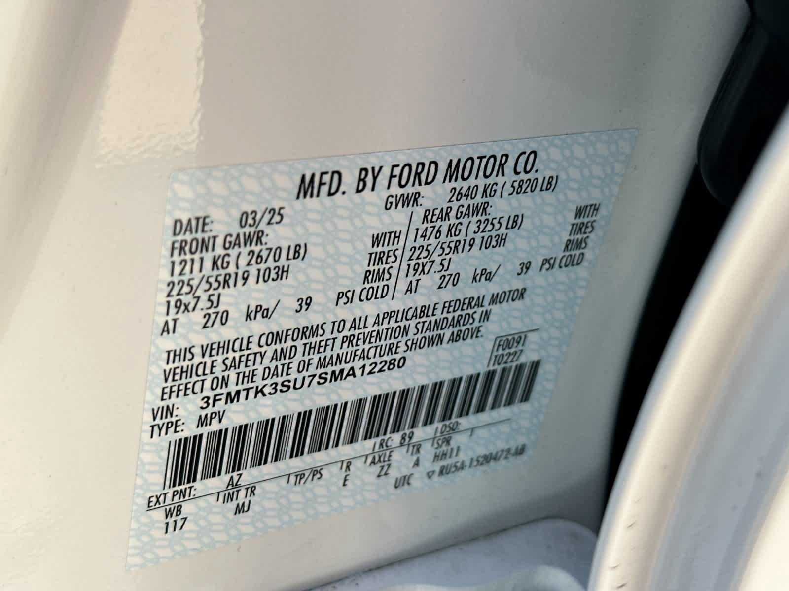 Certified 2025 Ford Mustang Mach-E Premium w/ Sport Appearance Package AWD/4WD image 30