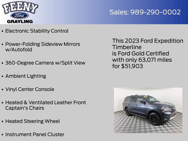 Certified 2023 Ford Expedition Timberline image 24