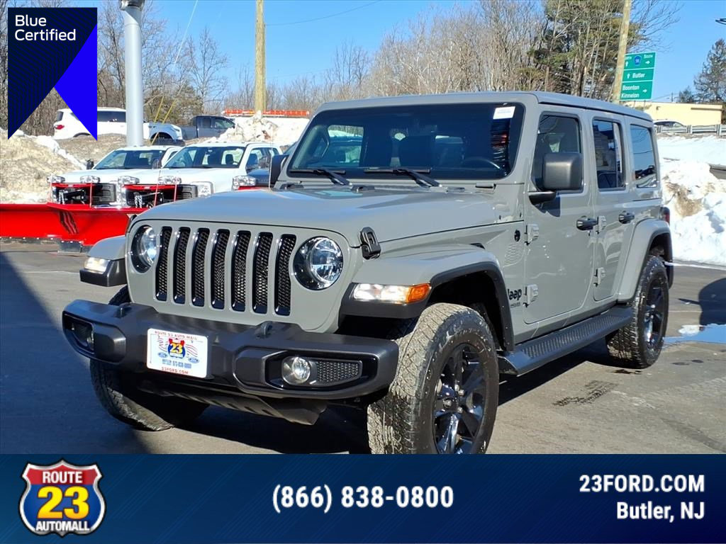 Used 2021 Jeep Wrangler Unlimited Sahara image 1