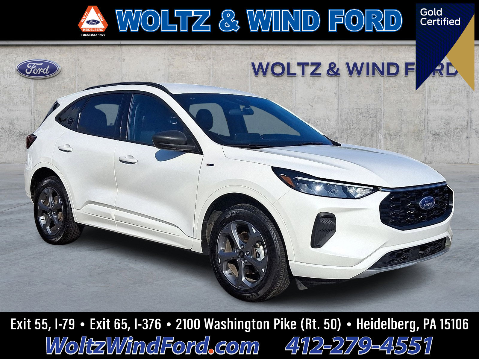 Certified 2024 Ford Escape ST-Line w/ Tech Pack #1