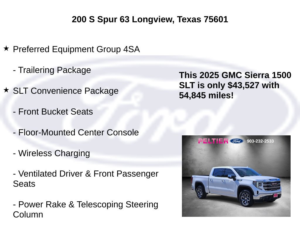 Used 2025 GMC Sierra 1500 SLT AWD/4WD image 25
