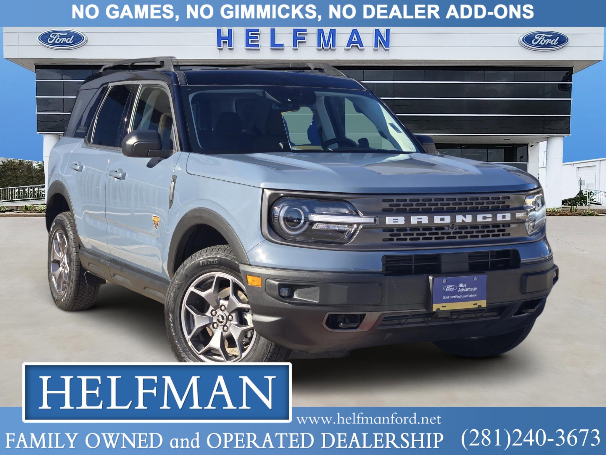 Certified 2024 Ford Bronco Sport Badlands w/ Premium Package image 4