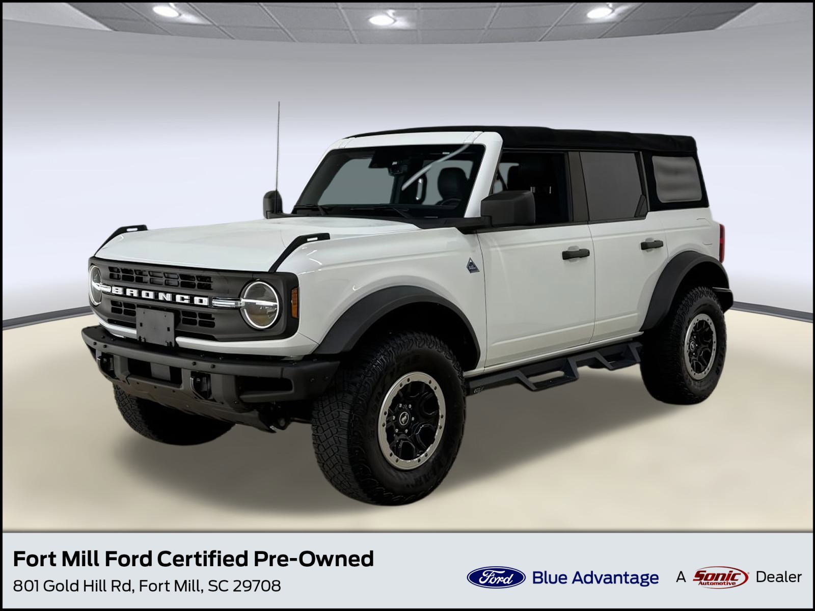 Certified 2021 Ford Bronco Black Diamond w/ Sasquatch Package