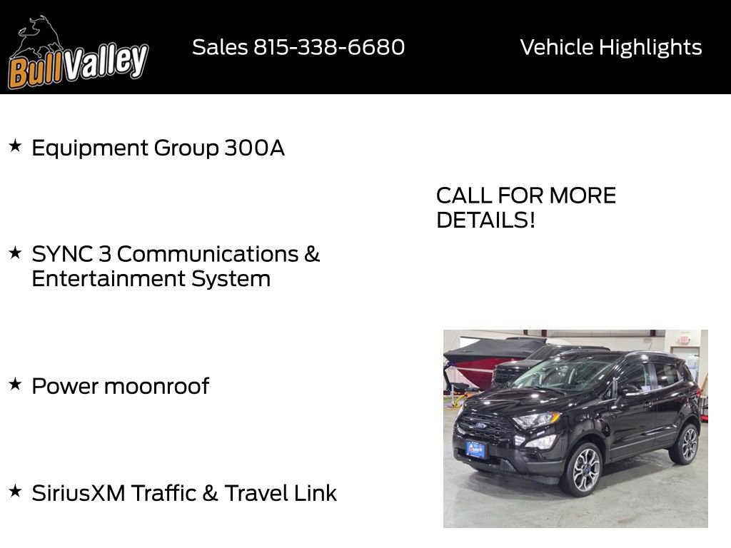Certified 2020 Ford EcoSport SES image 12