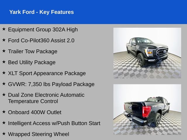 Certified 2023 Ford F150 XLT w/ Equipment Group 302A High AWD/4WD image 2