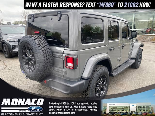 Used 2020 Jeep Wrangler Unlimited Sahara AWD/4WD image 5