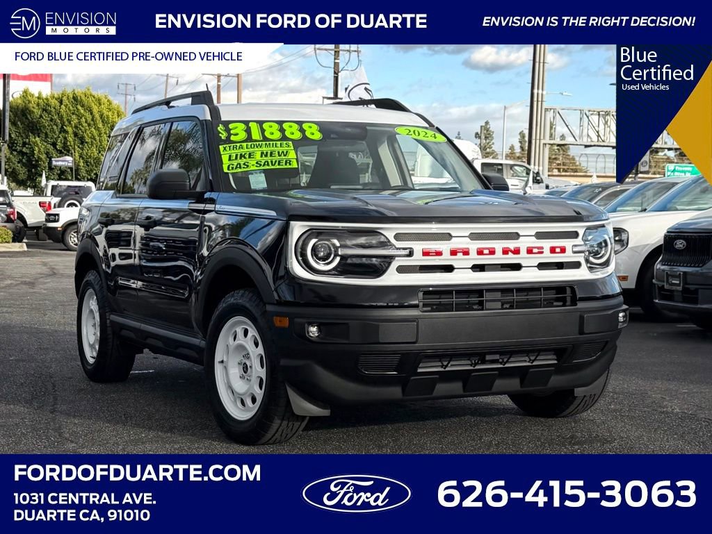 Certified 2024 Ford Bronco Sport Heritage w/ Heritage Convenience Package image 1