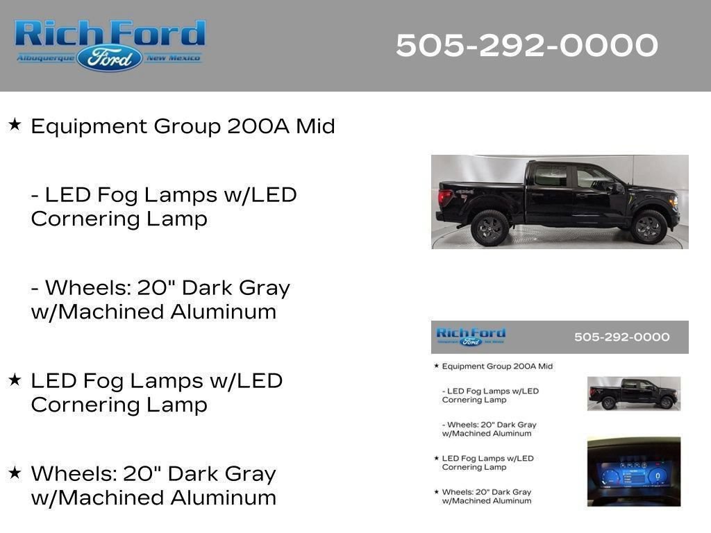 Certified 2025 Ford F150 STX w/ Equipment Group 200A AWD/4WD image 30