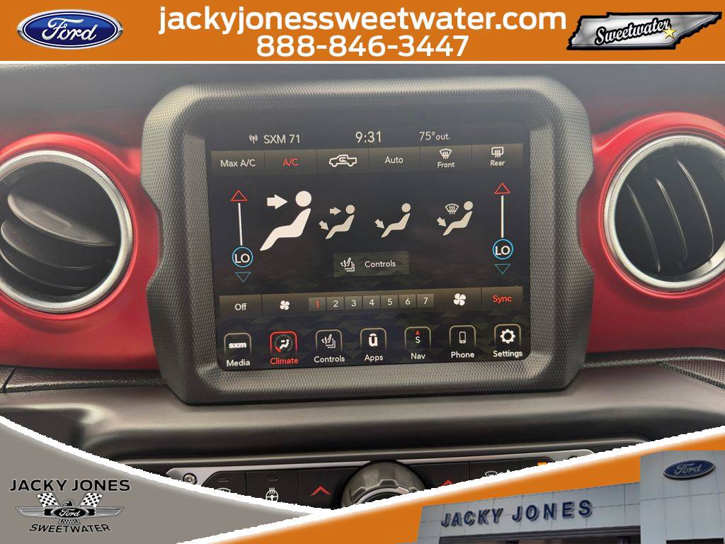 Used 2022 Jeep Gladiator Rubicon w/ Cold Weather Group AWD/4WD image 21
