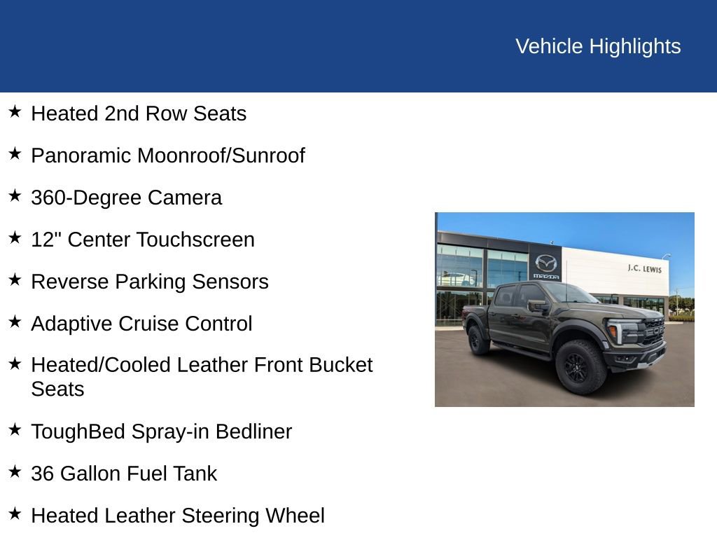 Certified 2024 Ford F150 Raptor AWD/4WD image 29