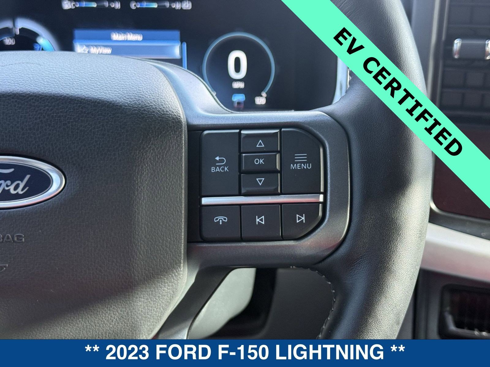 Certified 2023 Ford F150 Lightning XLT w/ Equipment Group 312A High image 24