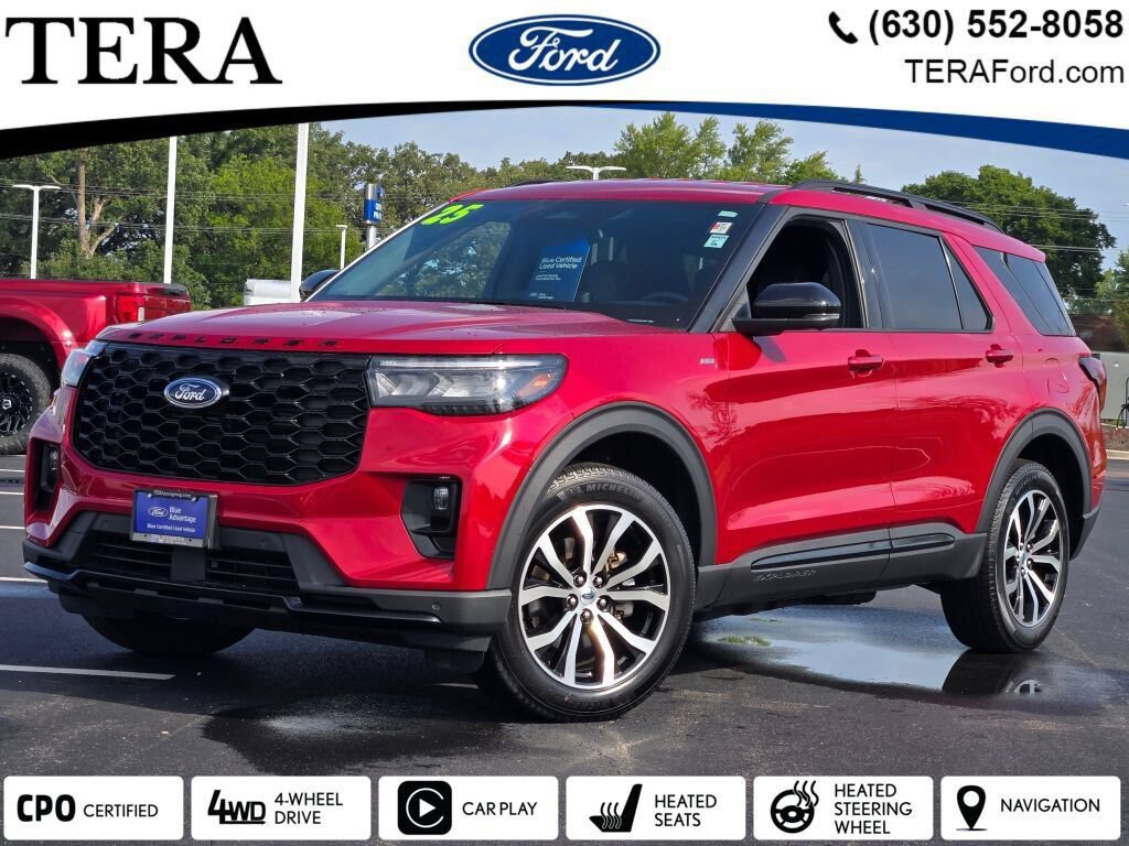 Certified 2025 Ford Explorer ST-Line