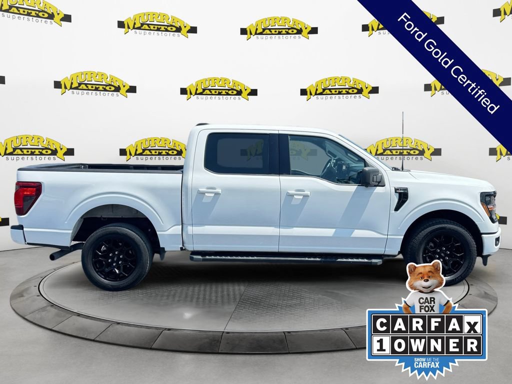 Certified 2024 Ford F150 XLT w/ XLT Black Appearance Package RWD image 8