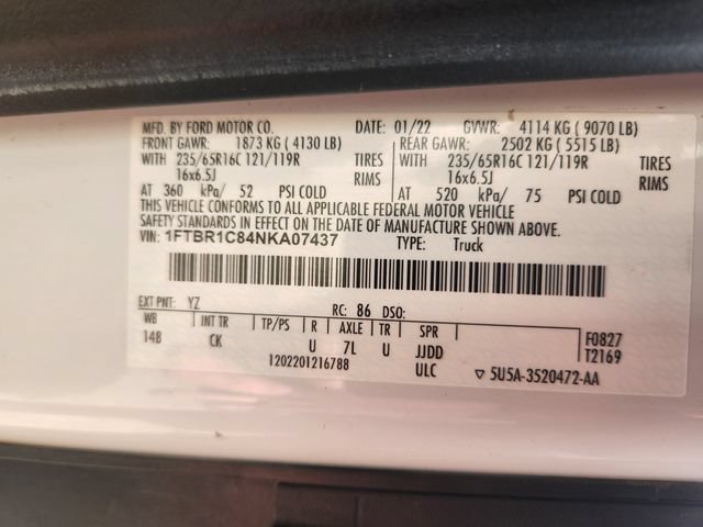 Certified 2022 Ford Transit 250 Medium Roof RWD image 25