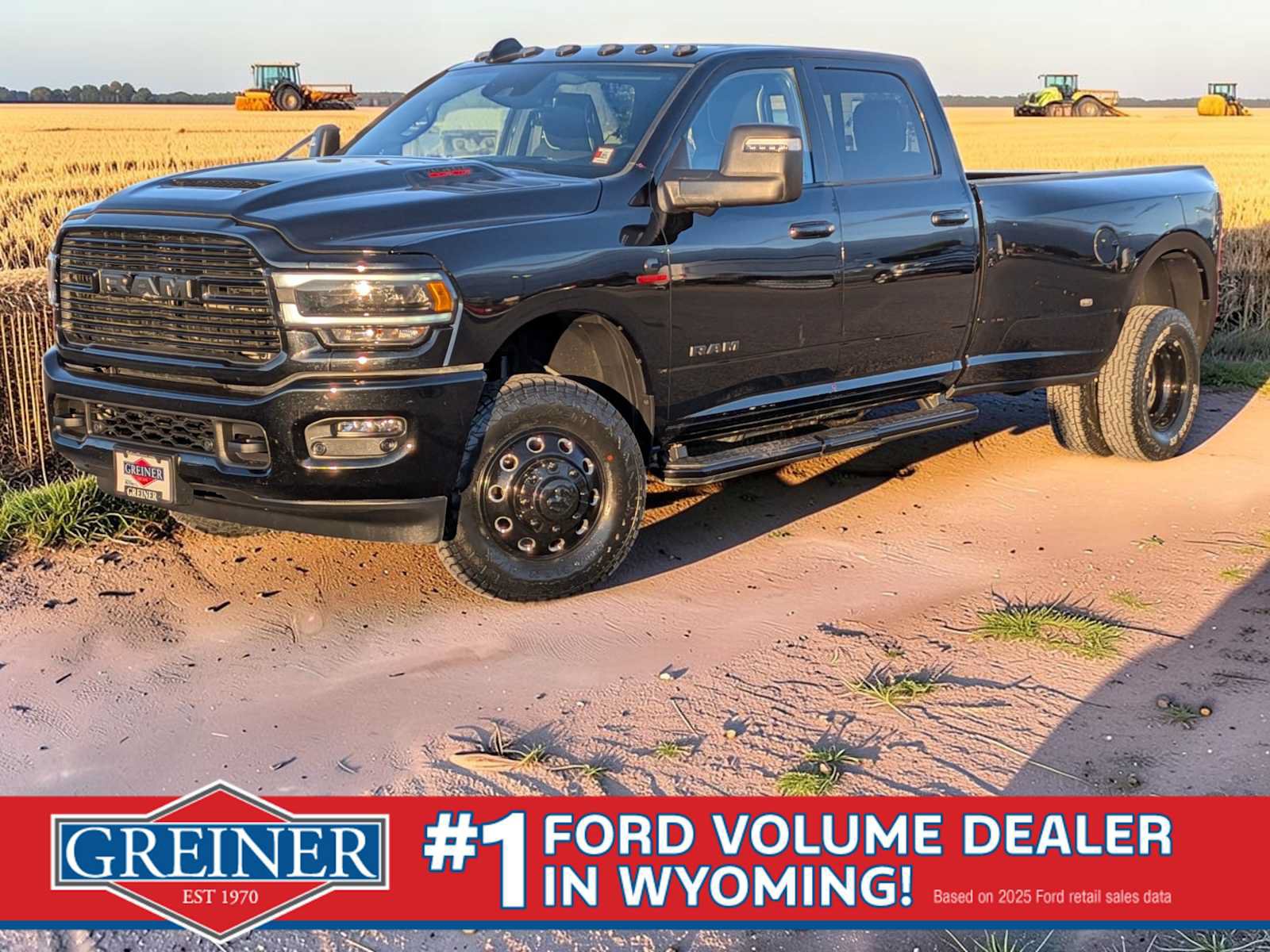 Used 2024 RAM 3500 Laramie w/ Night Edition AWD/4WD image 1