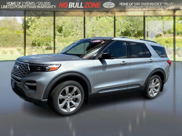 Certified 2020 Ford Explorer Platinum w/ Premium Technology Package AWD/4WD image 1