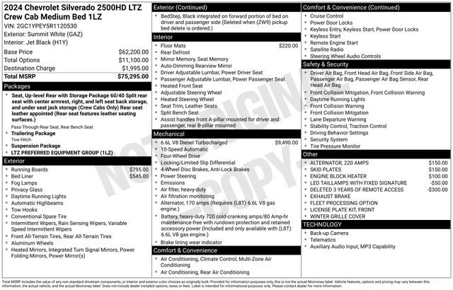 Used 2024 Chevrolet Silverado 2500 LTZ AWD/4WD image 43