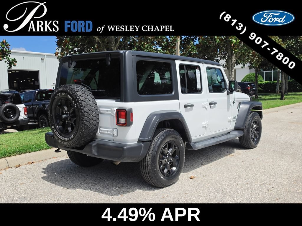 Used 2020 Jeep Wrangler Unlimited Sport S AWD/4WD image 5