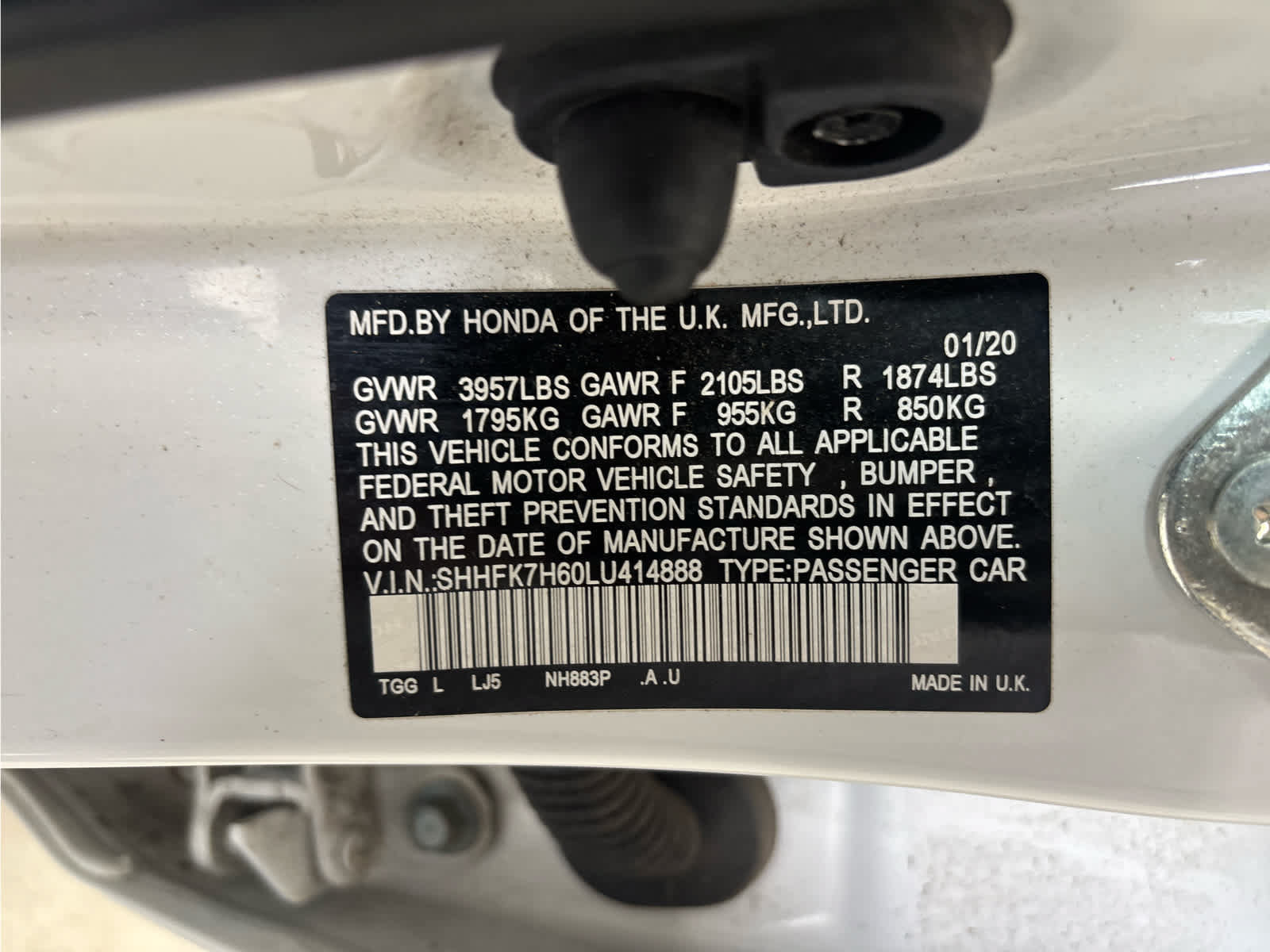 Used 2020 Honda Civic EX image 35
