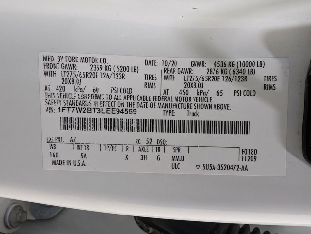 Certified 2020 Ford F250 Lariat w/ Lariat Value Package image 10