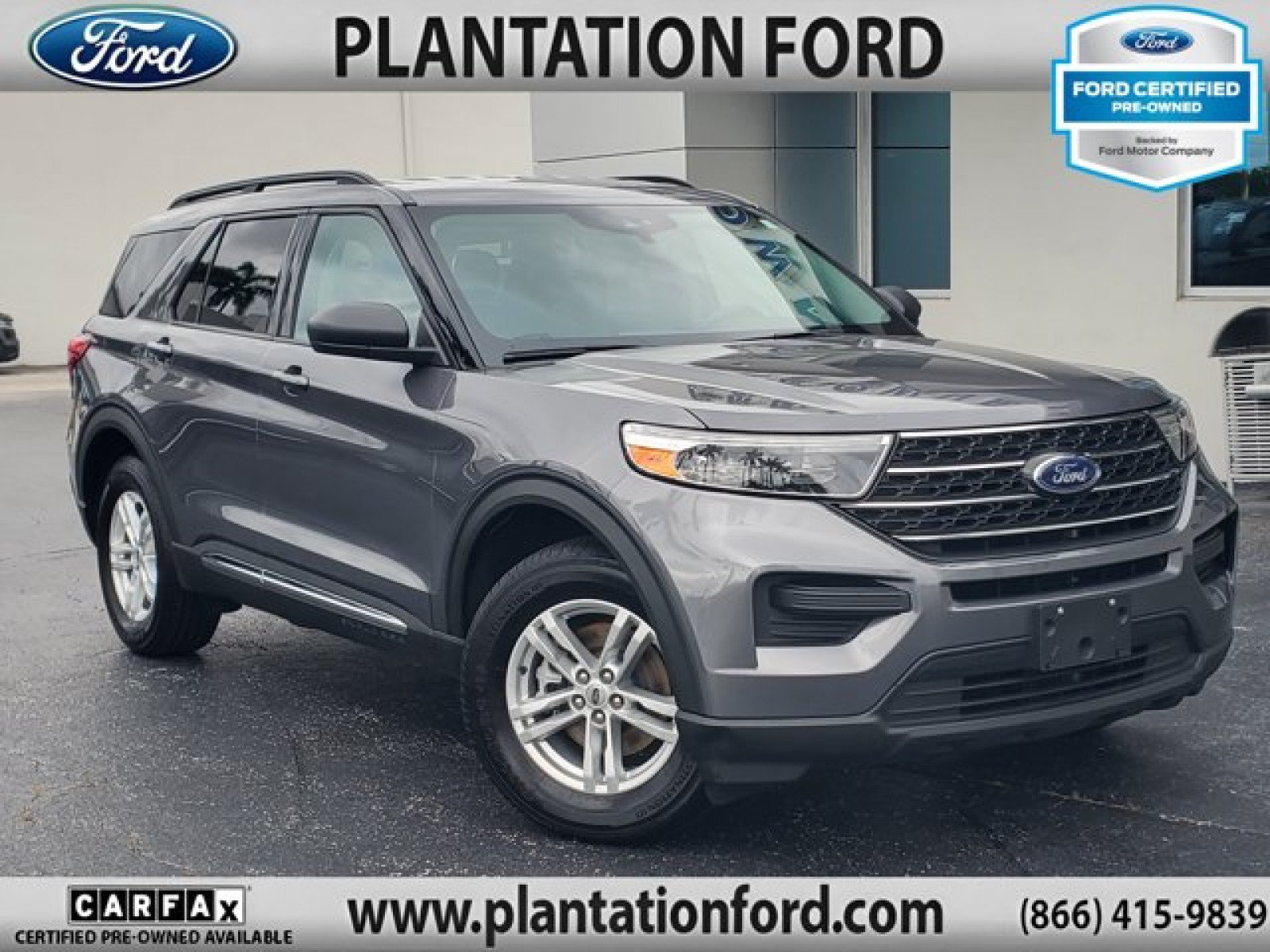 Certified 2022 Ford Explorer XLT w/ Class IV Trailer Tow Package