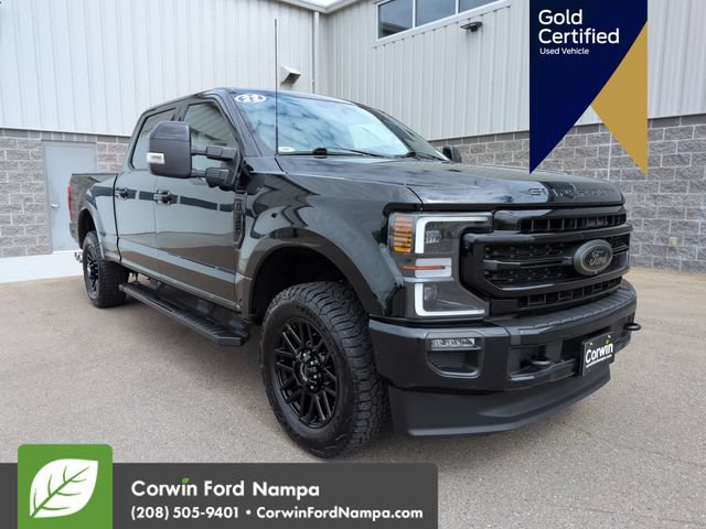 Certified 2022 Ford F350 Lariat w/ Black Appearance Package AWD/4WD image 1