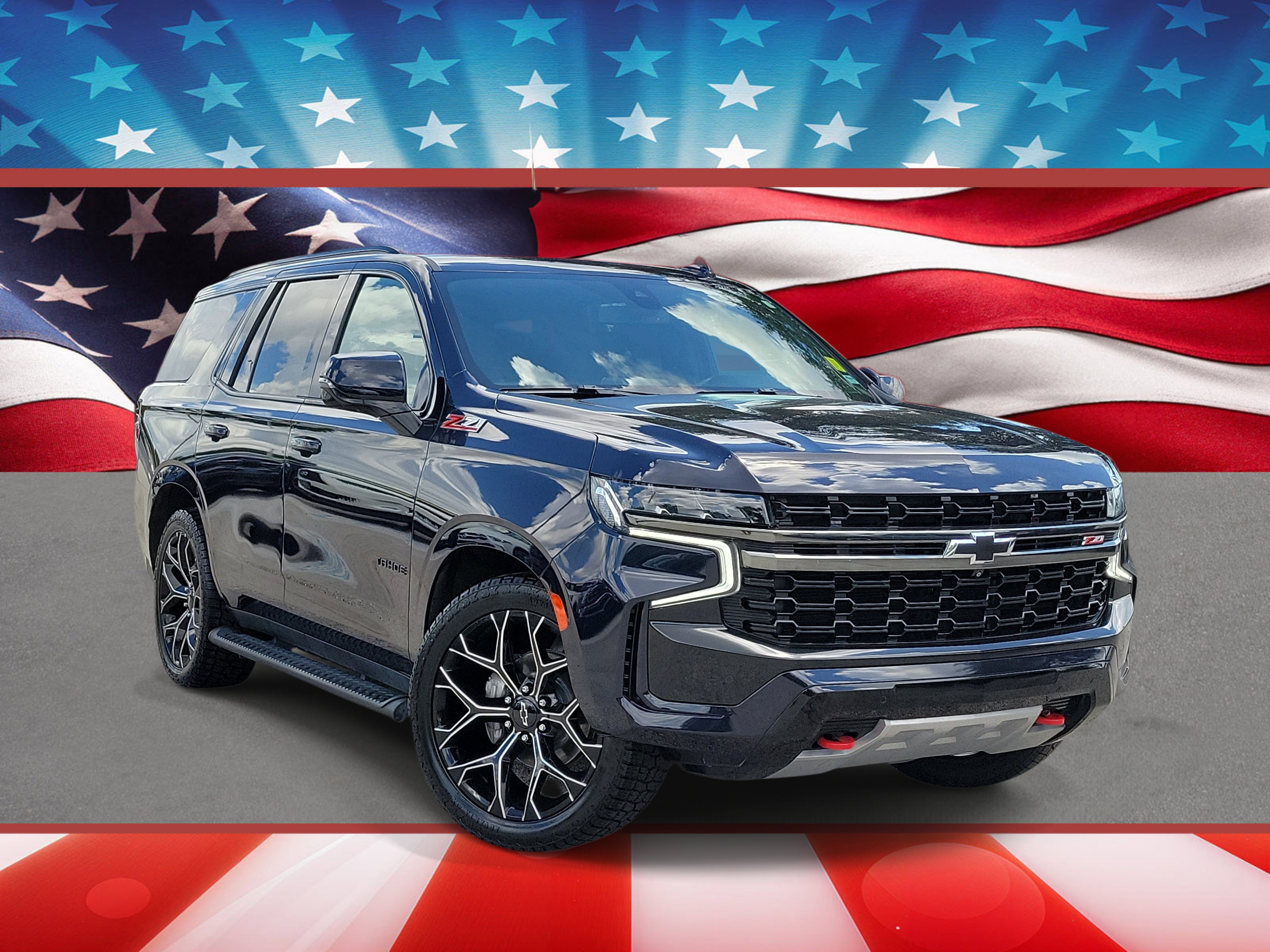 Used 2021 Chevrolet Tahoe Z71 w/ Z71 Off-Road Package AWD/4WD image 1
