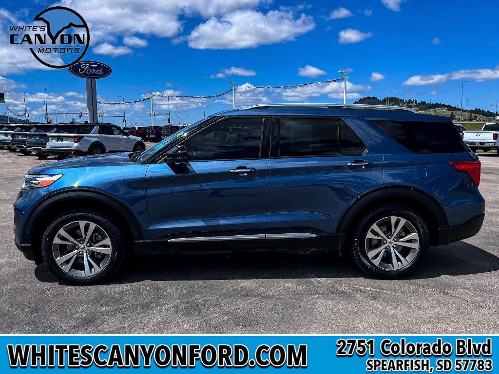 Certified 2020 Ford Explorer Platinum w/ Premium Technology Package AWD/4WD image 2
