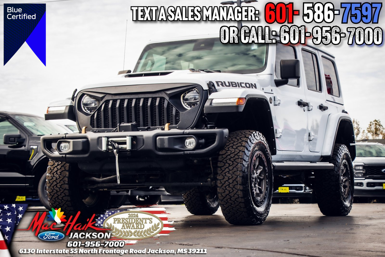 Used 2021 Jeep Wrangler Unlimited Rubicon w/ Trailer Tow Package image 1