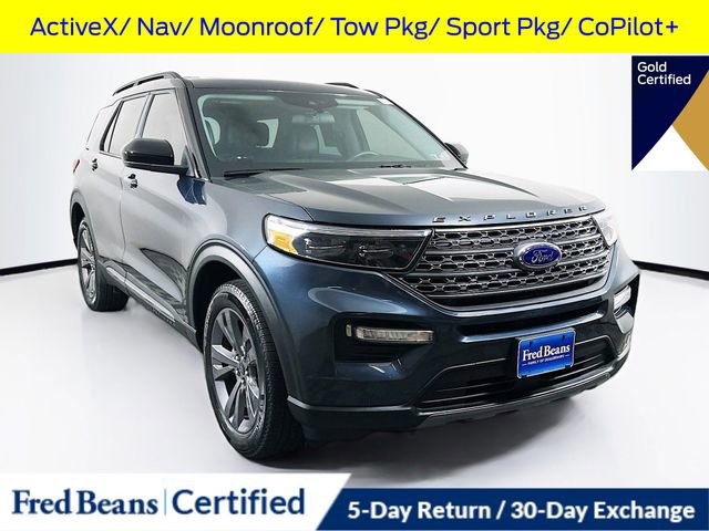 Certified 2023 Ford Explorer XLT w/ Equipment Group 202A