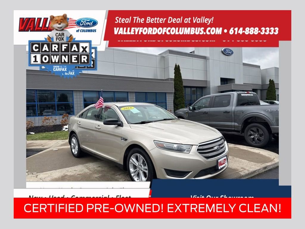 Certified 2018 Ford Taurus SE