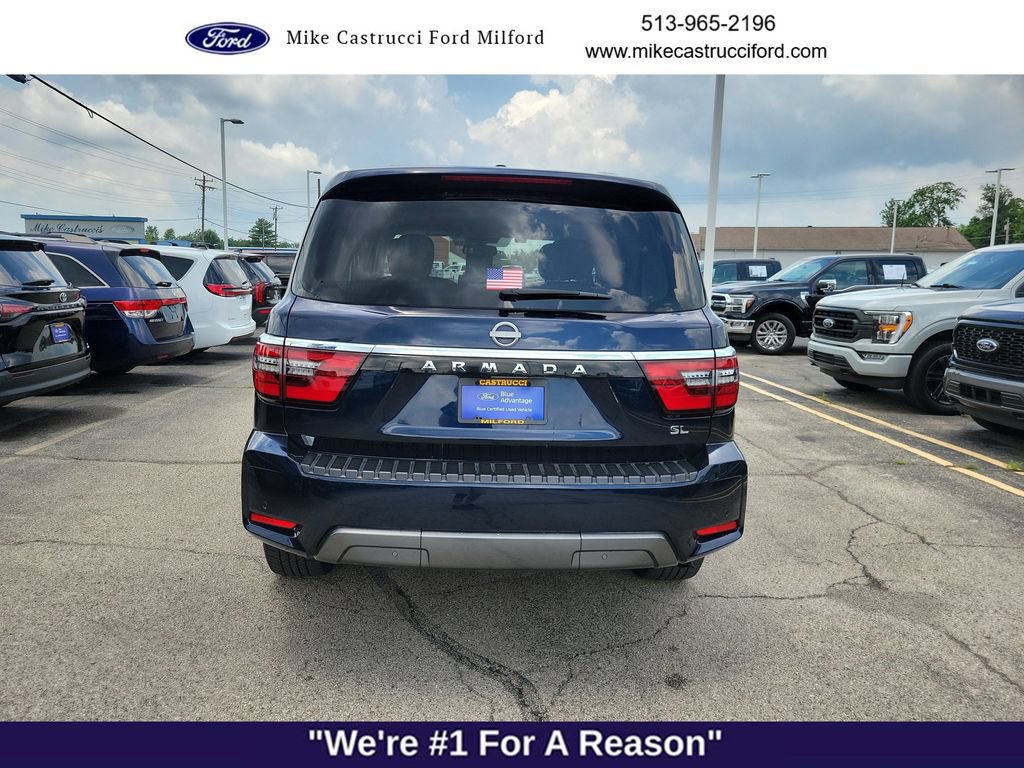Used 2023 Nissan Armada SL w/ Captain's Chairs Package AWD/4WD image 4