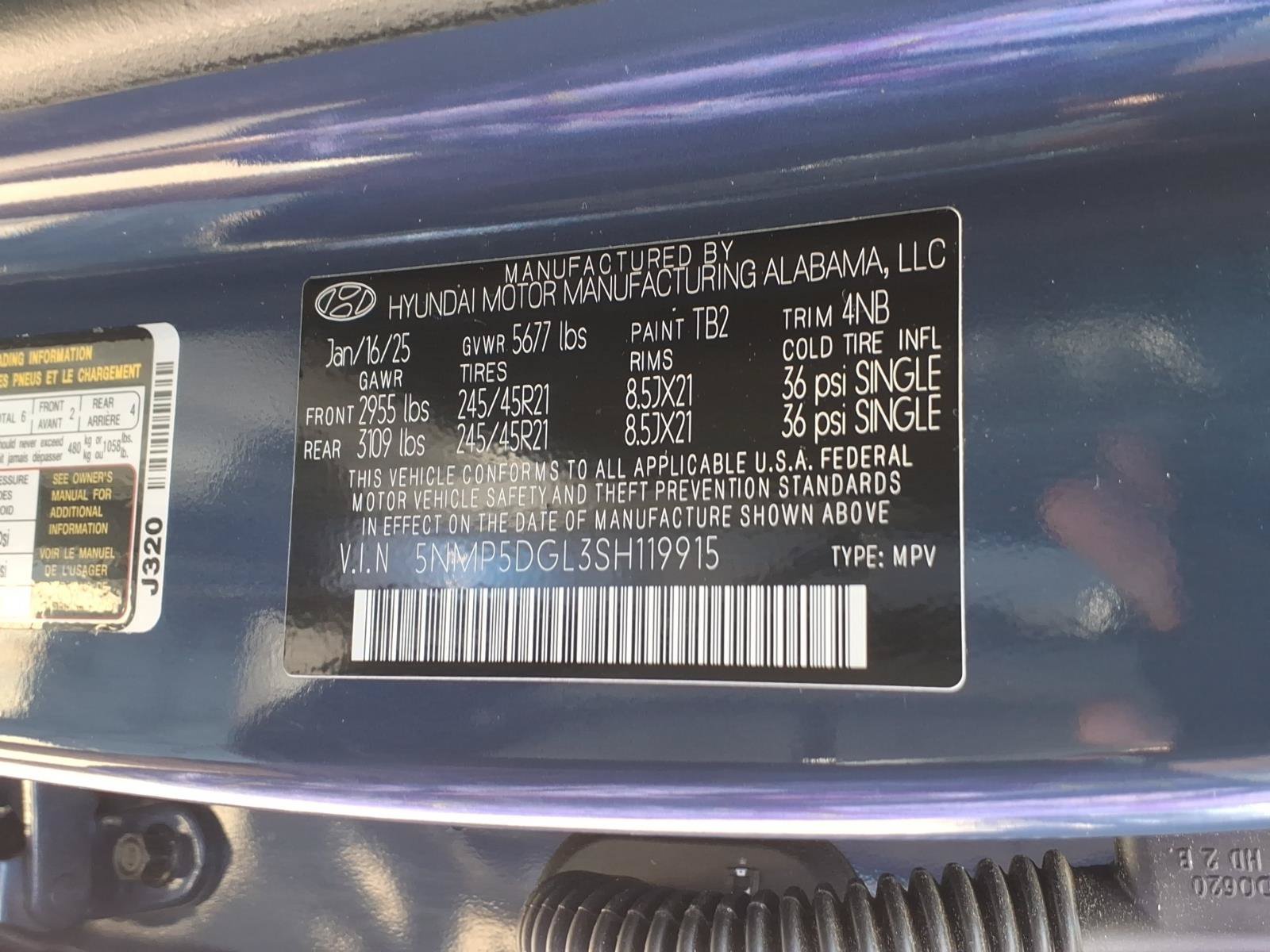 Used 2025 Hyundai Santa Fe Calligraphy AWD/4WD image 34