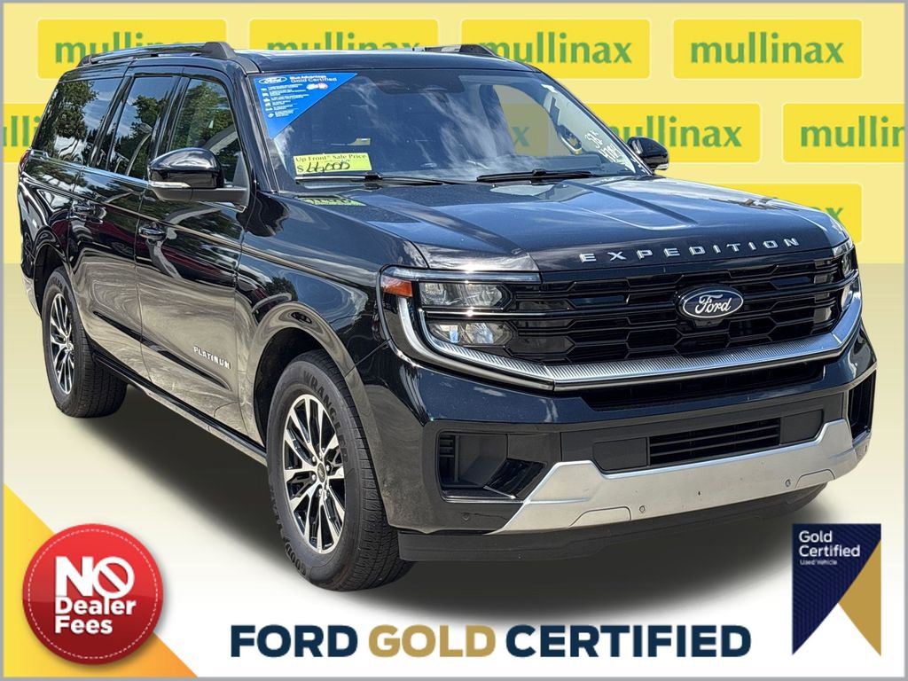 Certified 2025 Ford Expedition Max Platinum