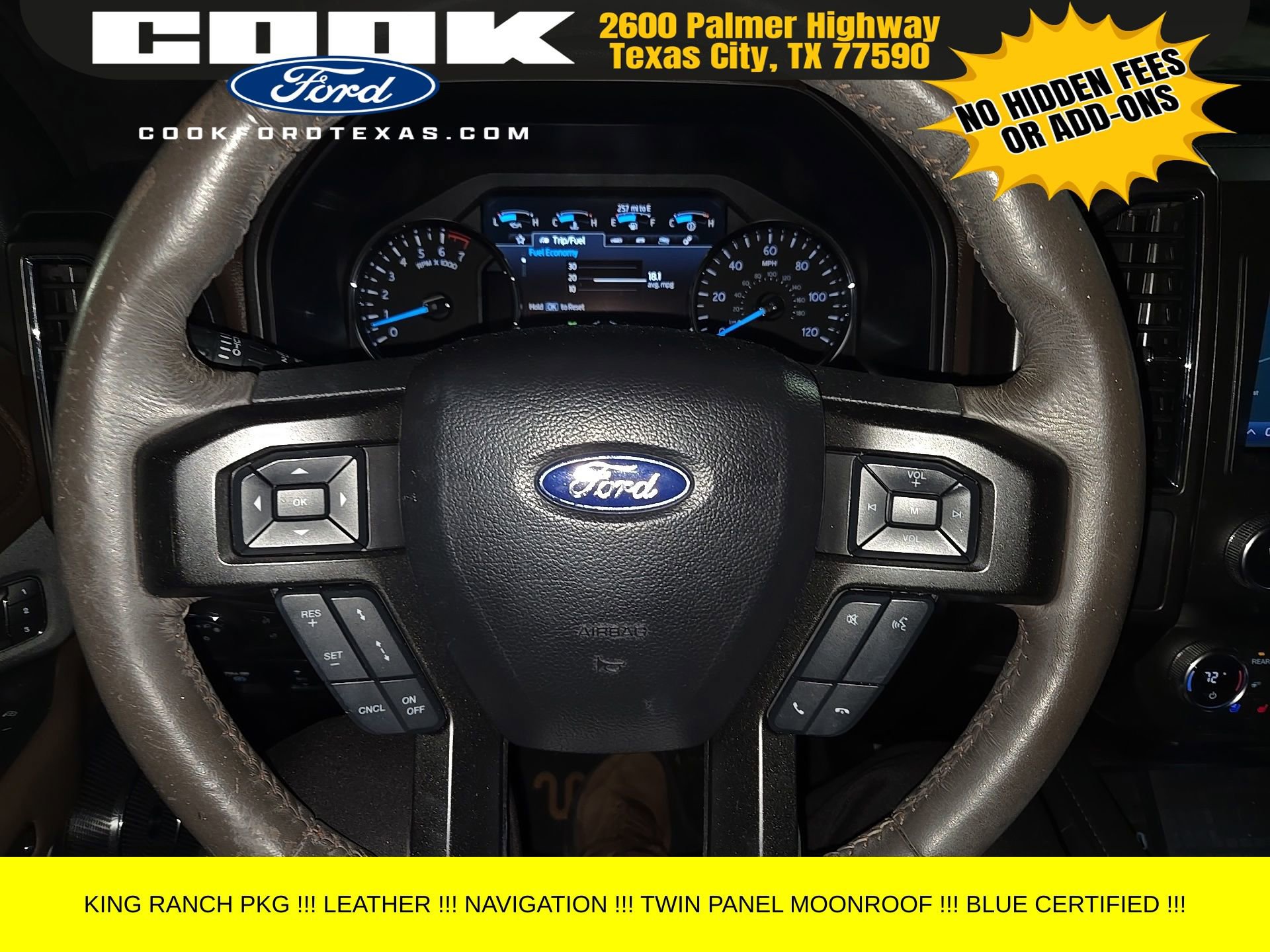 Certified 2020 Ford Expedition King Ranch w/ Cargo Package image 8