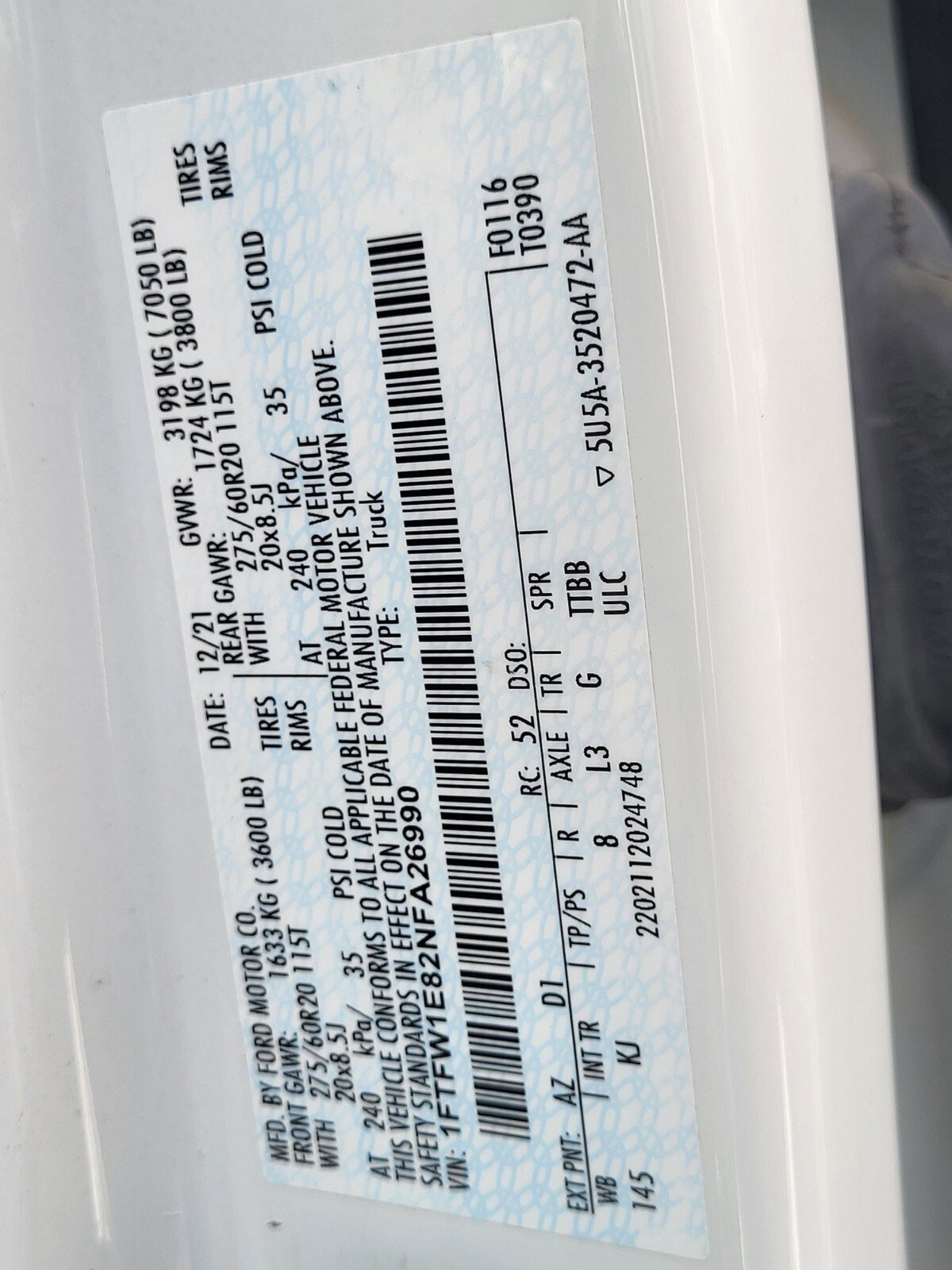 Certified 2022 Ford F150 King Ranch w/ Equipment Group 601A High image 36