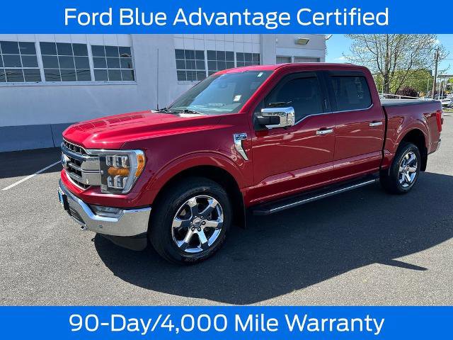 Certified 2021 Ford F150 Lariat w/ Max Trailer Tow Package AWD/4WD image 3
