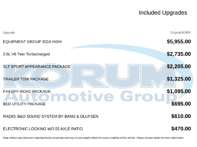 Certified 2022 Ford F150 XLT w/ Equipment Group 302A High AWD/4WD image 10
