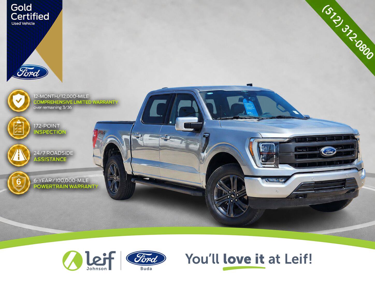 Certified 2023 Ford F150 Lariat w/ Equipment Group 502A High