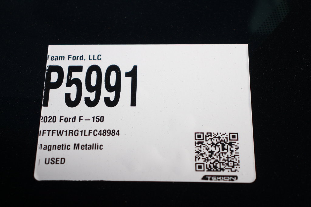 Certified 2020 Ford F150 Raptor w/ Equipment Group 802A Luxury AWD/4WD image 30